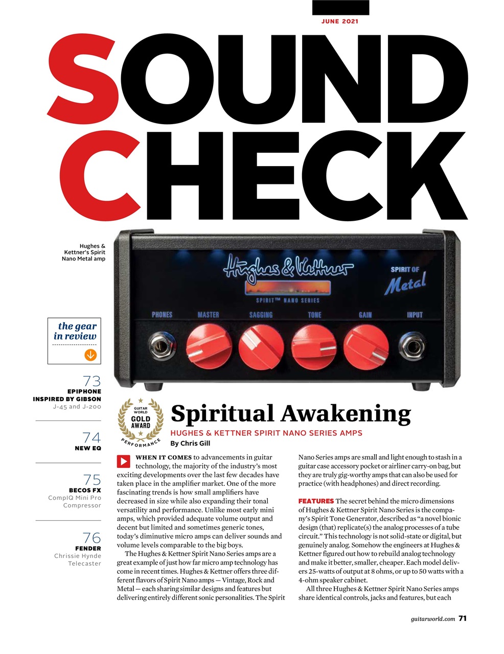 Guitar World Preview Pages