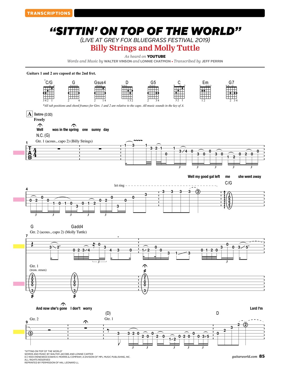 Guitar World Preview Pages