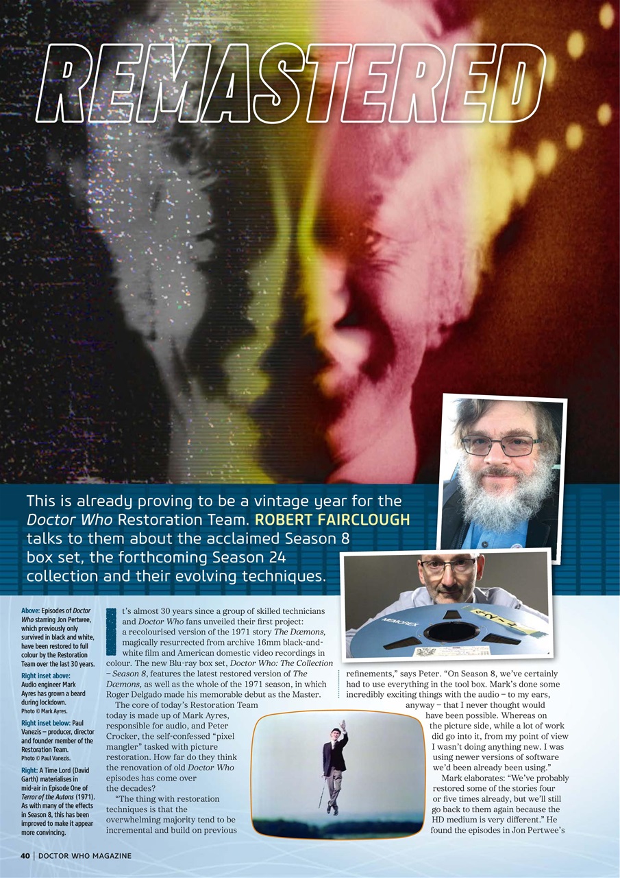 Doctor Who Magazine Preview Pages