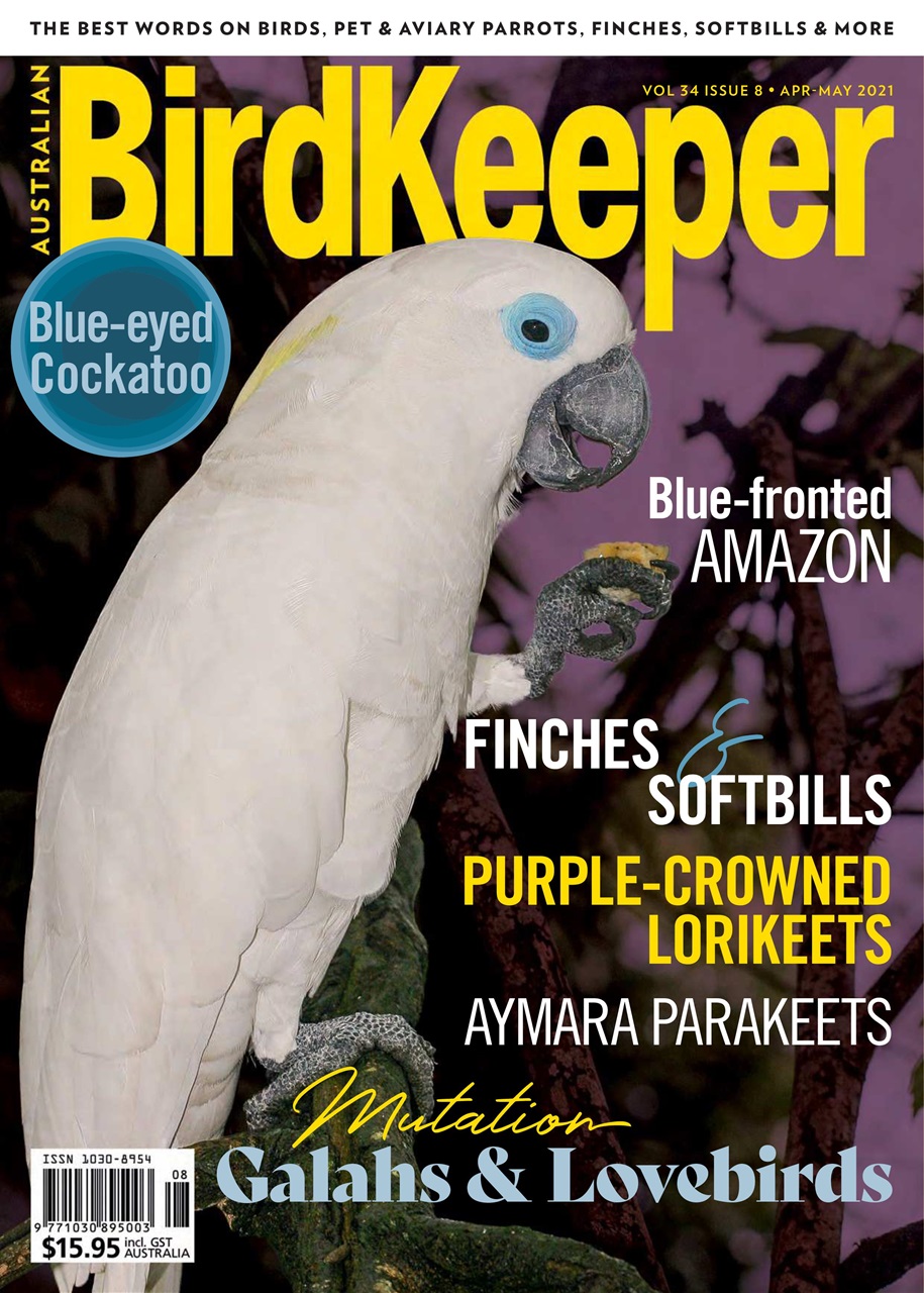 Australian Birdkeeper Magazine Preview Pages