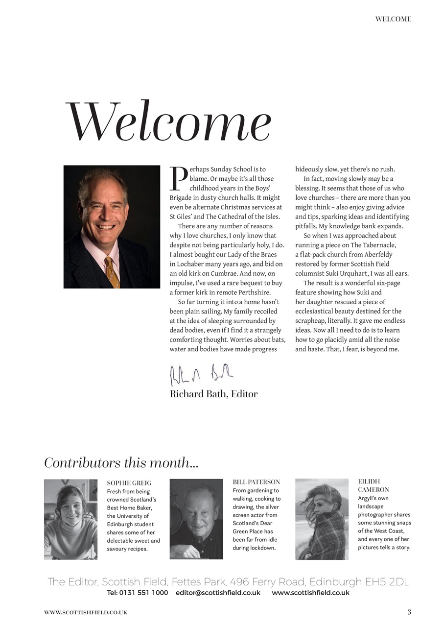 Scottish Field Preview Pages