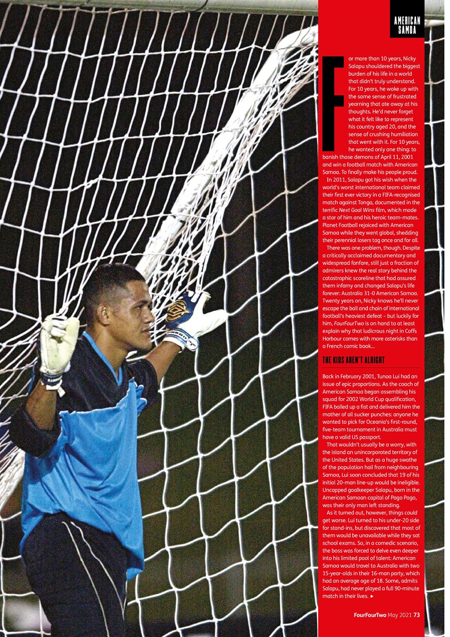 FourFourTwo Preview Pages