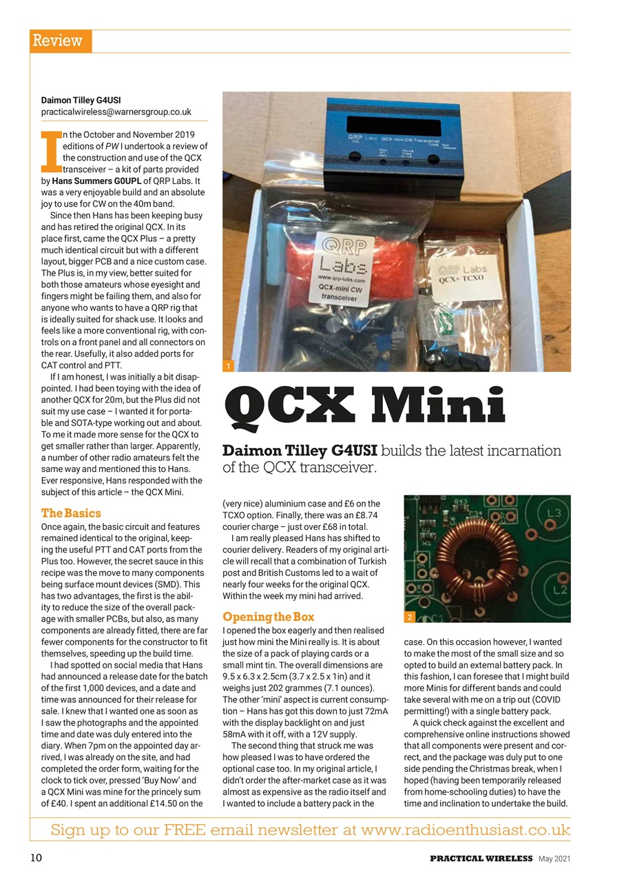 Practical Wireless Preview Pages