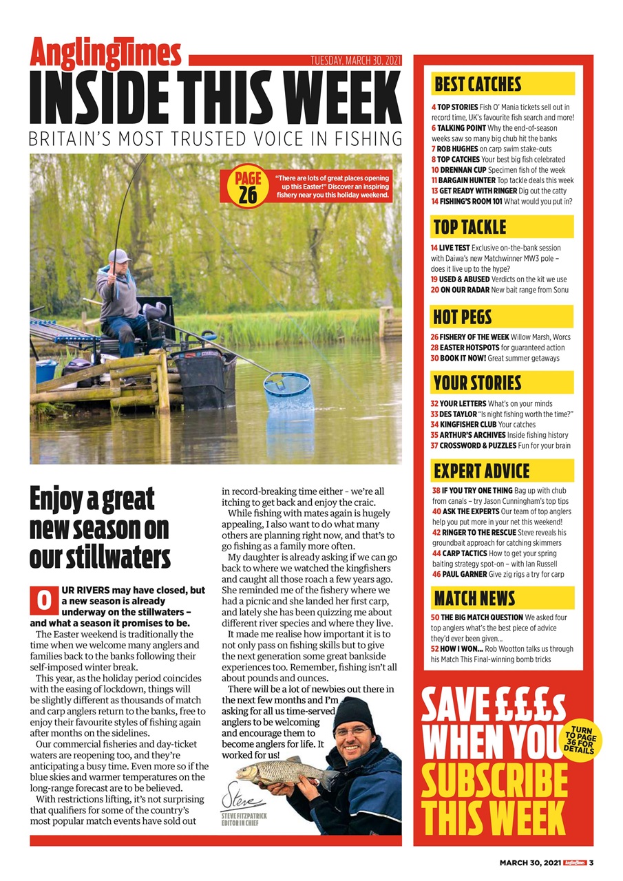 Angling Times Preview Pages
