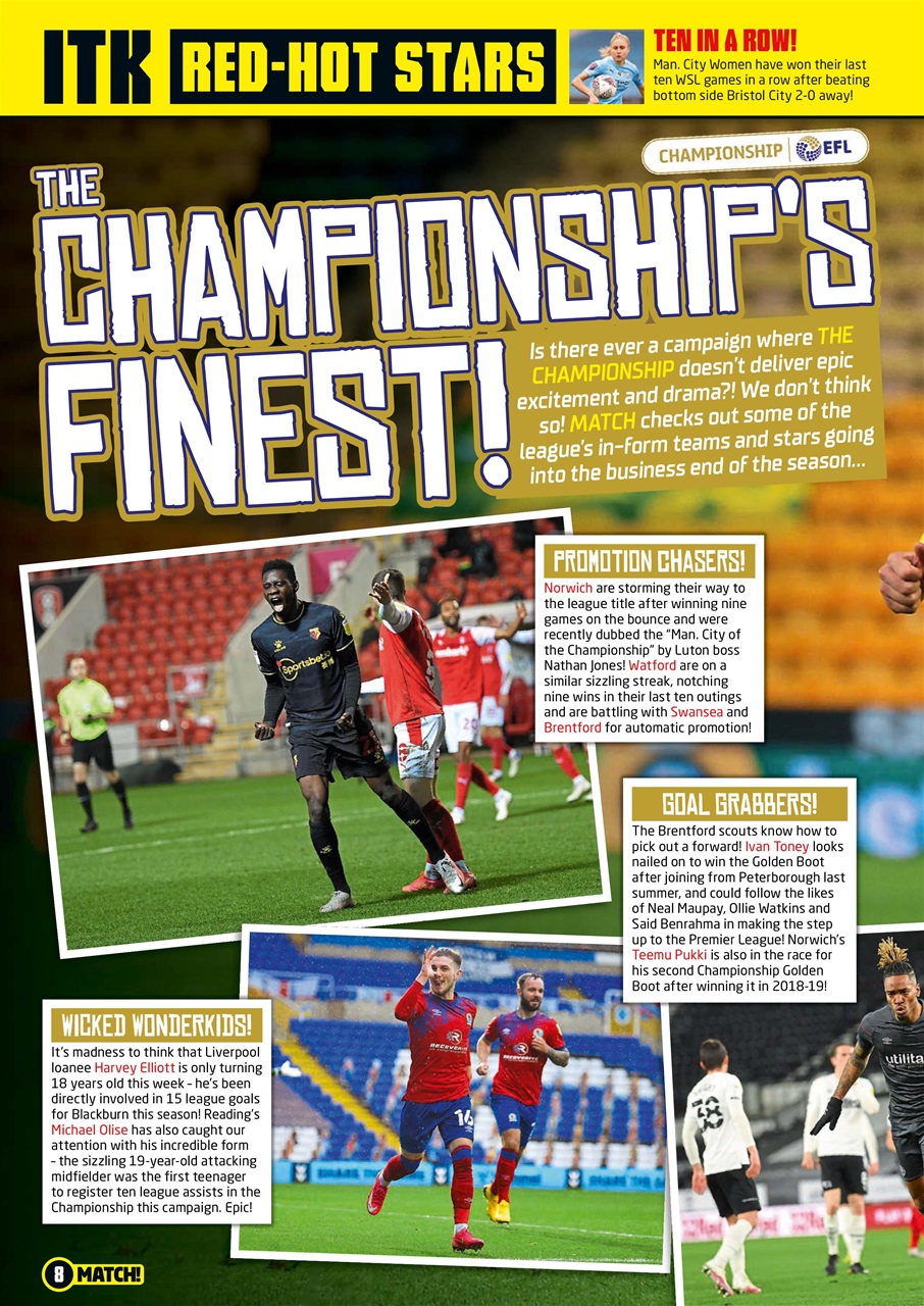 Match Preview Pages