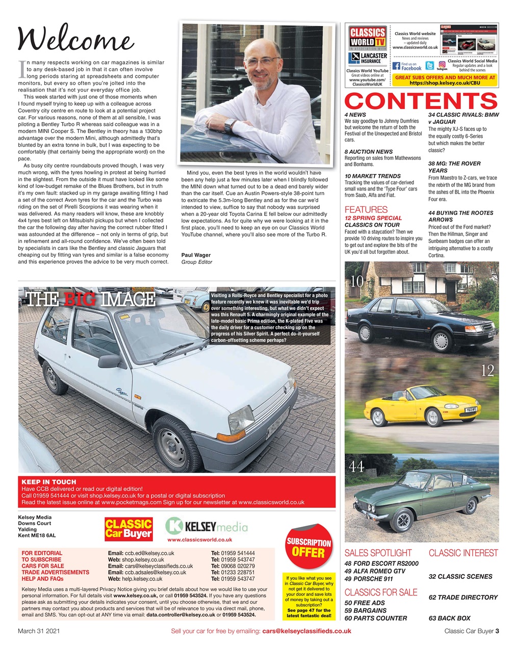 Classic Car Buyer Preview Pages