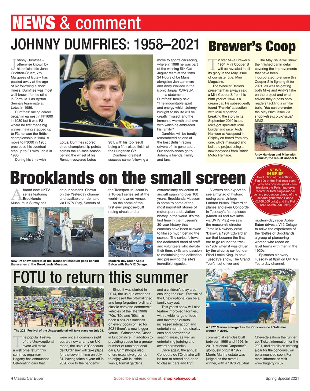 Classic Car Buyer Preview Pages