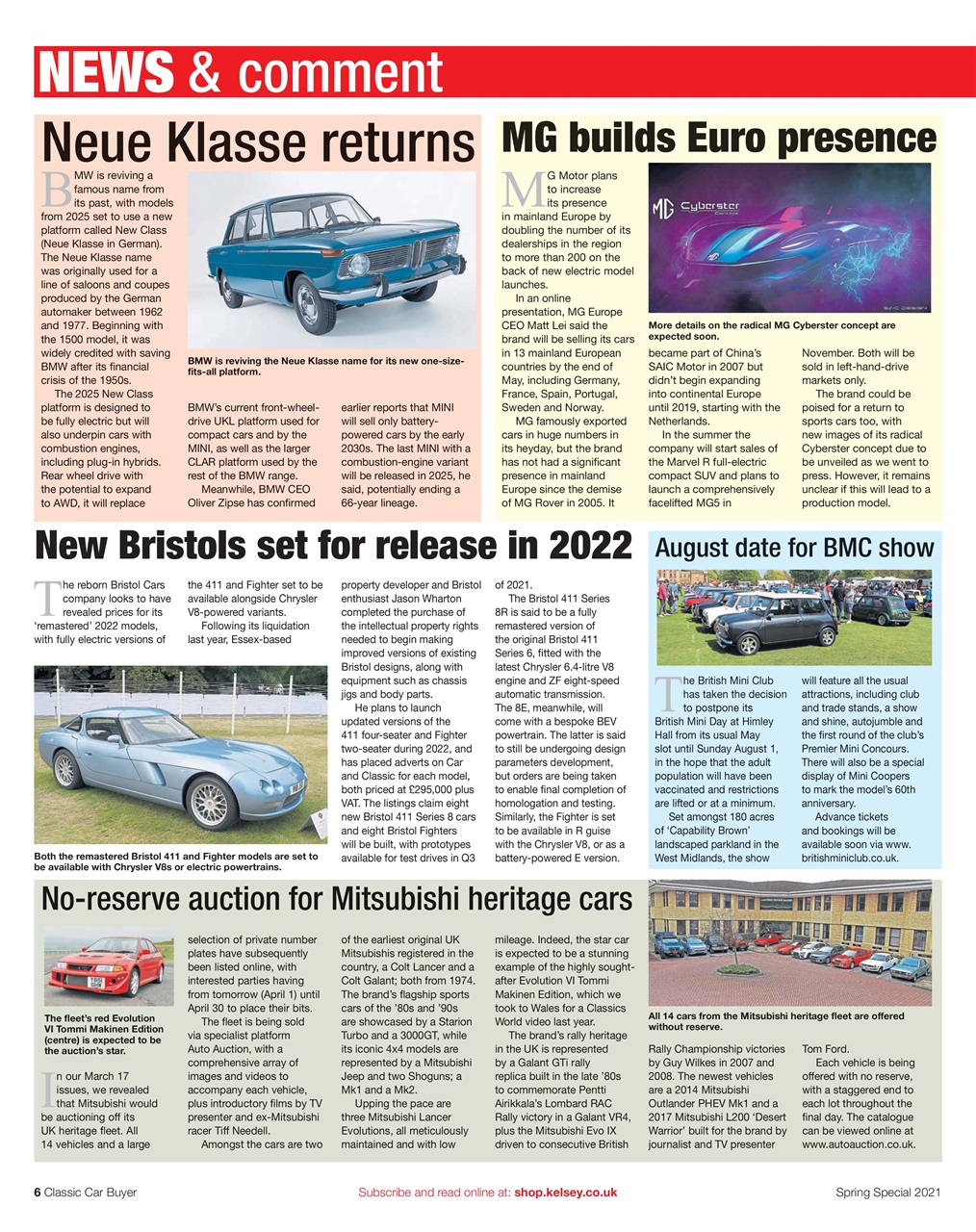Classic Car Buyer Preview Pages