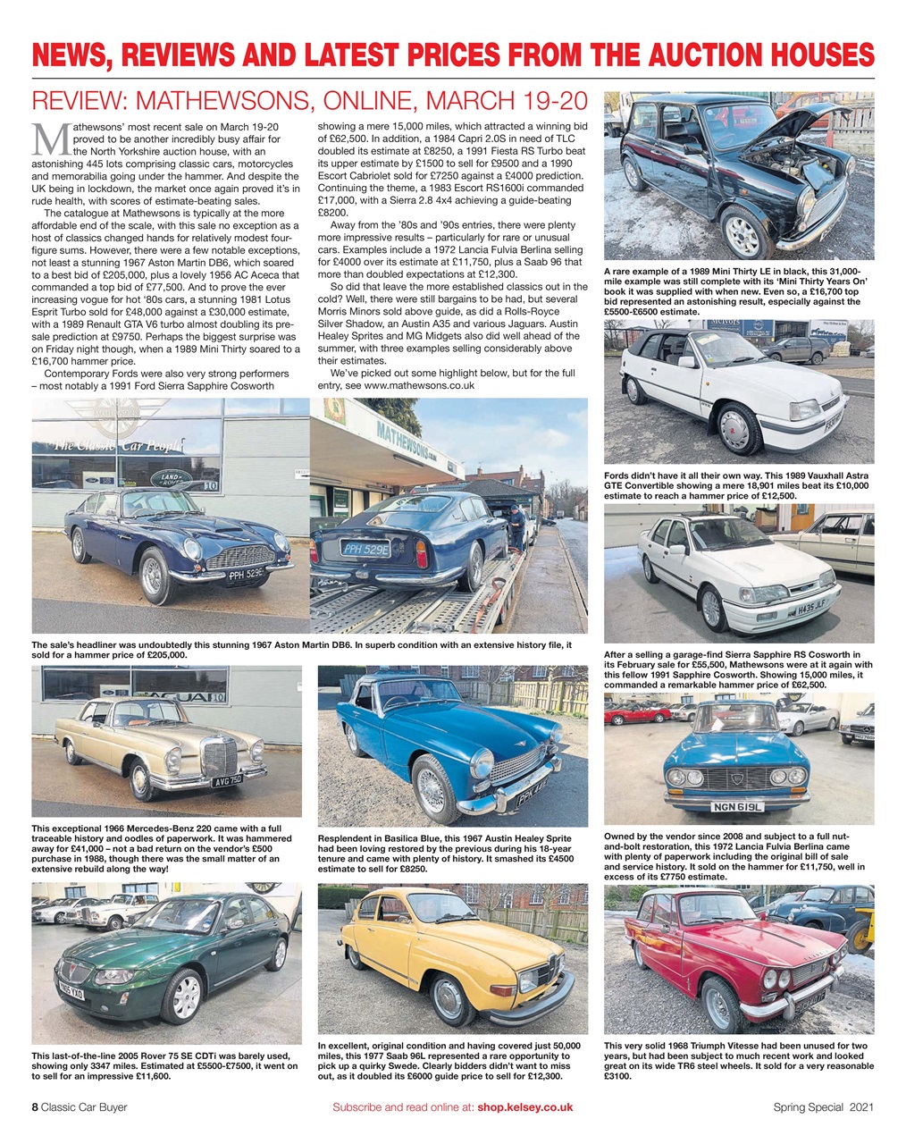 Classic Car Buyer Preview Pages