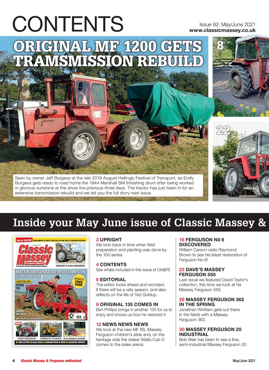 Classic Massey Preview Pages