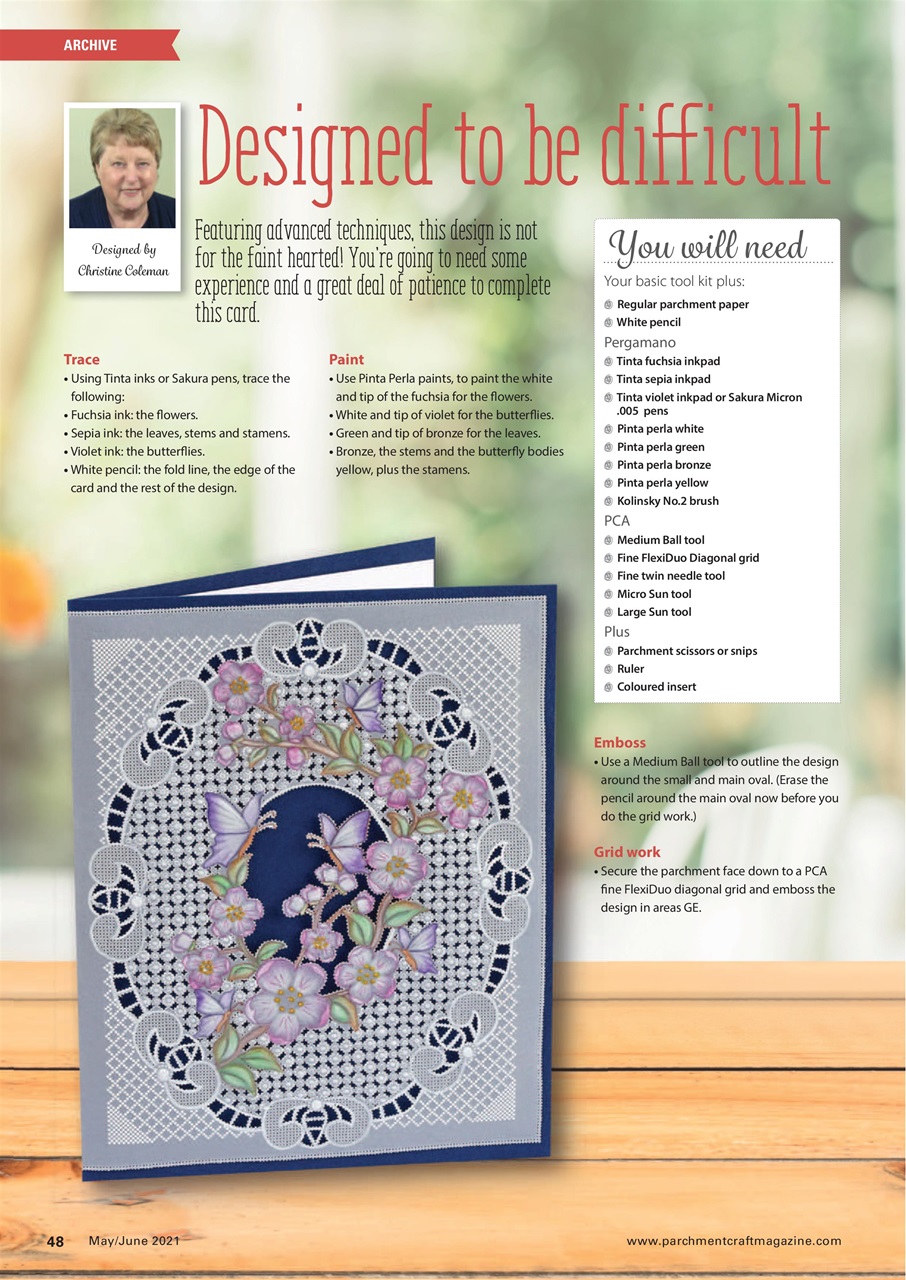 Parchment Craft Preview Pages