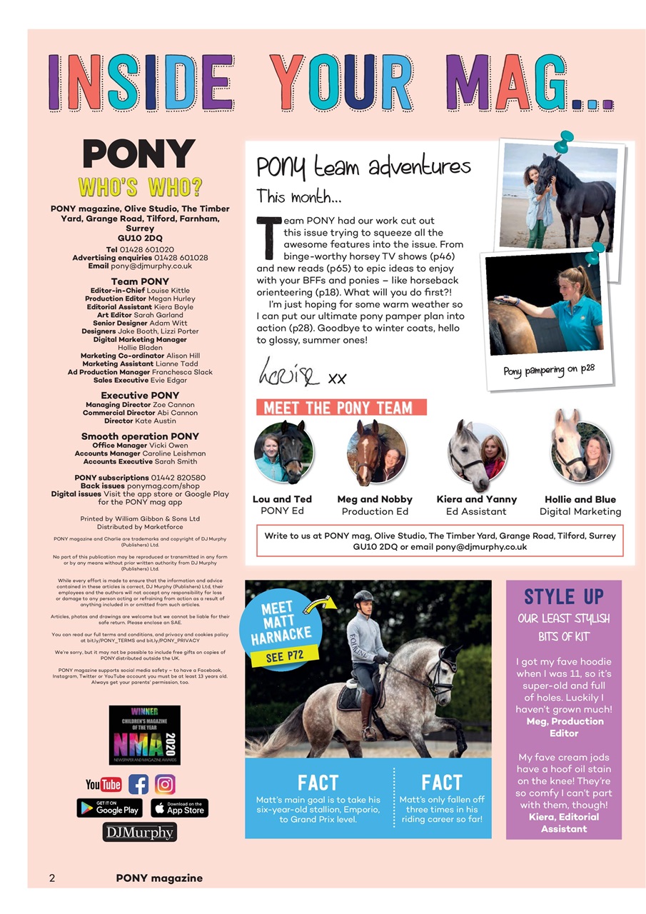 Pony Magazine Preview Pages