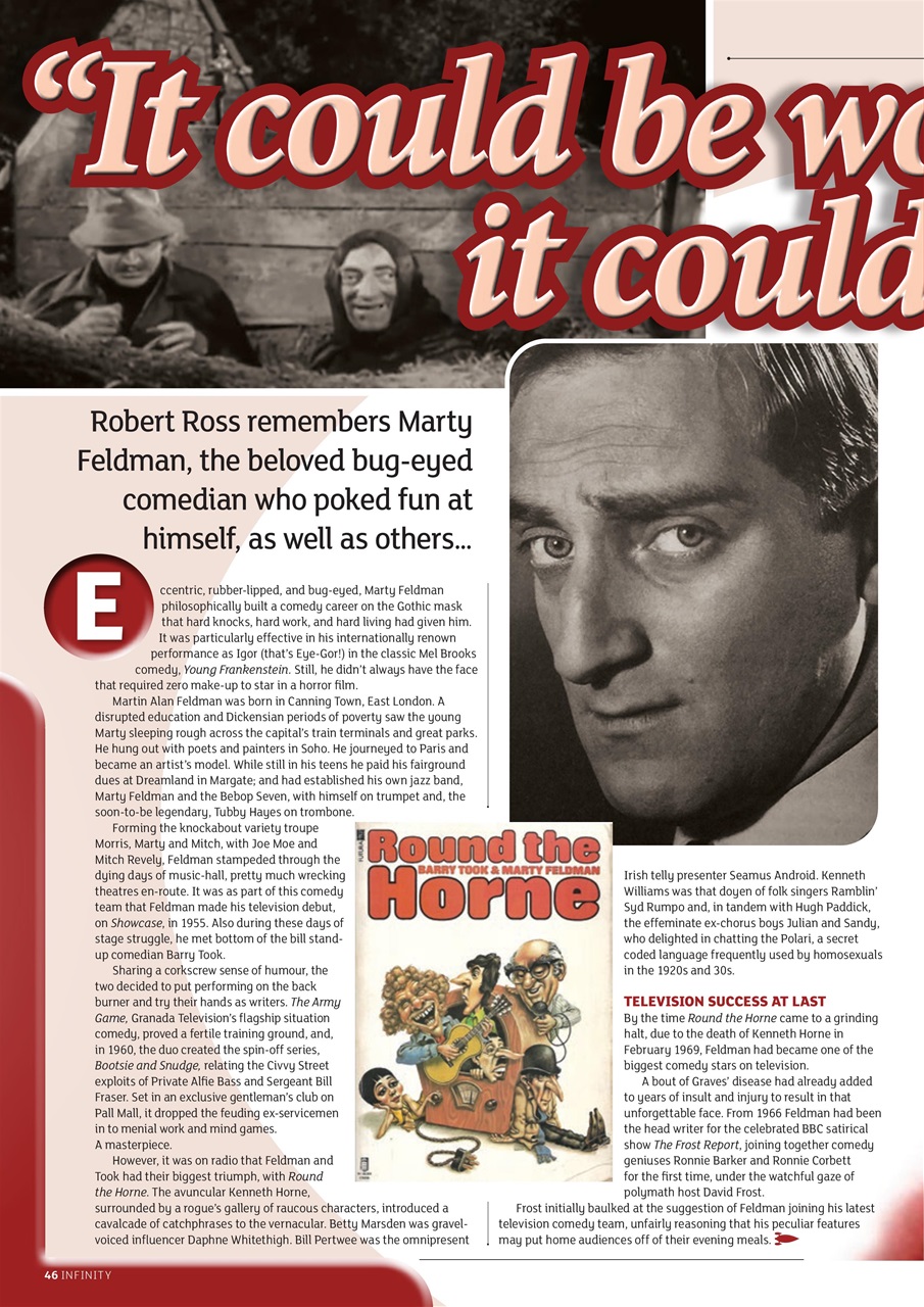 Infinity Magazine Preview Pages