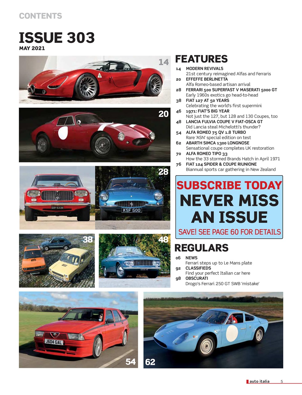 AutoItalia Magazine Preview Pages