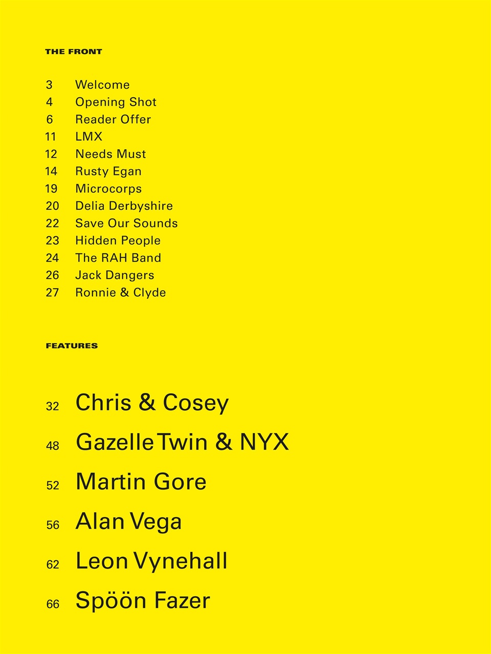 Electronic Sound Preview Pages