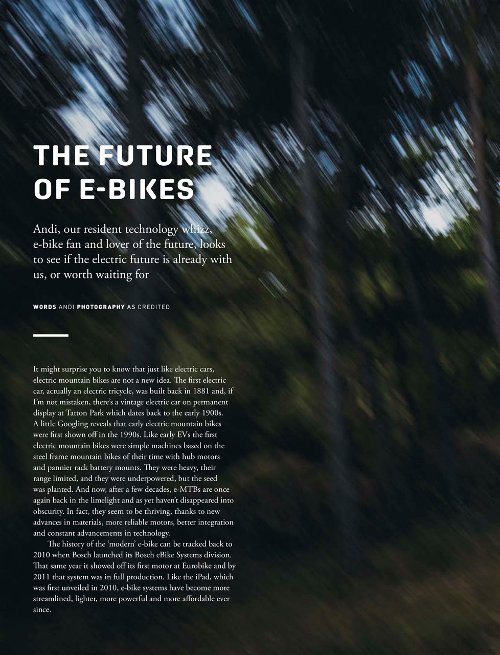 Singletrack Preview Pages