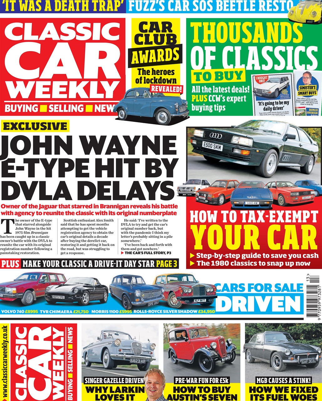 Classic Car Weekly Preview Pages
