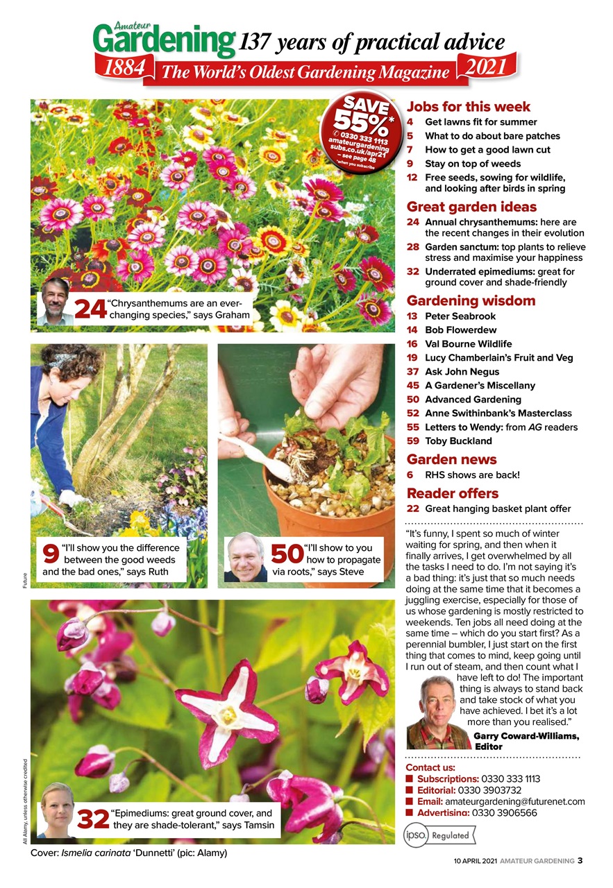 Amateur Gardening Preview Pages