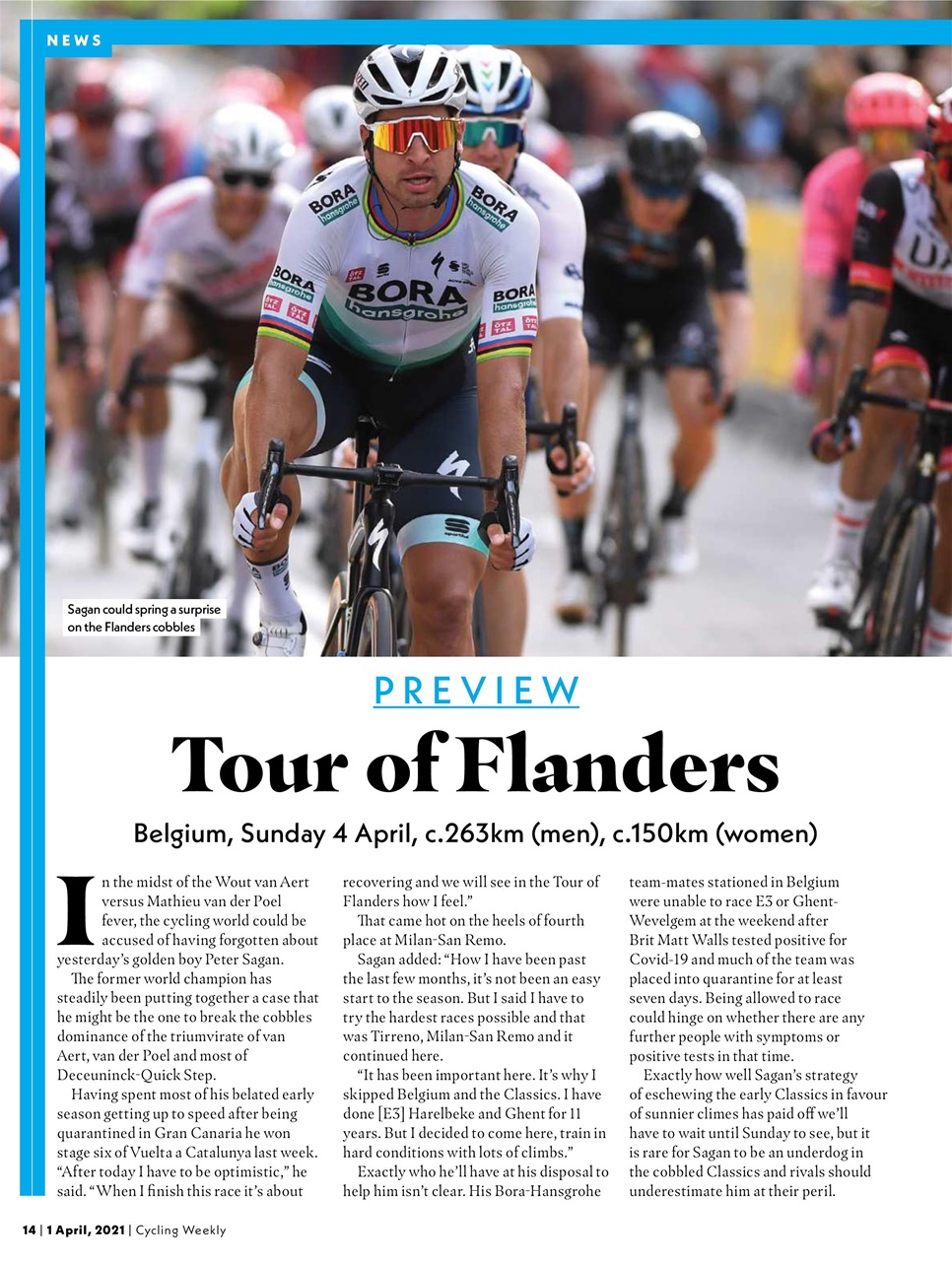 Cycling Weekly Preview Pages
