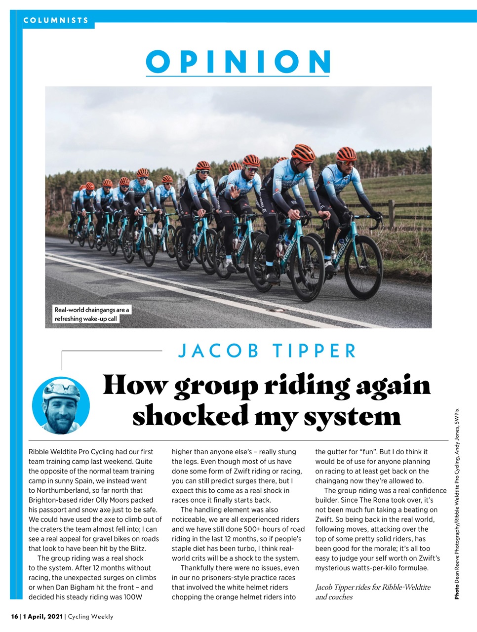 Cycling Weekly Preview Pages