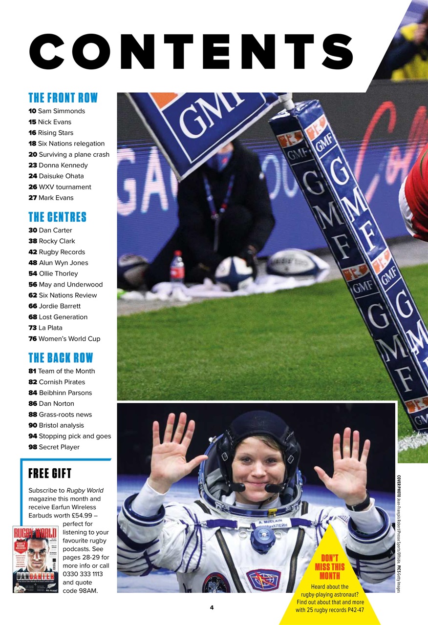 Rugby World Preview Pages