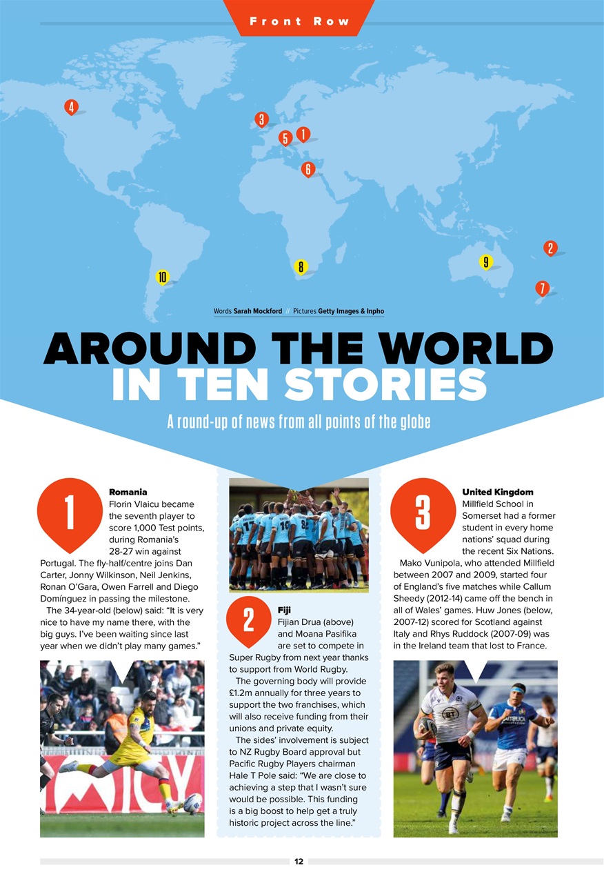Rugby World Preview Pages