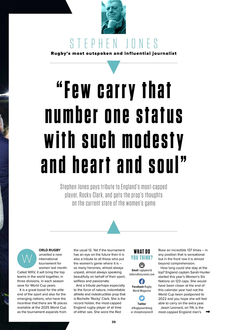 Rugby World Preview Pages