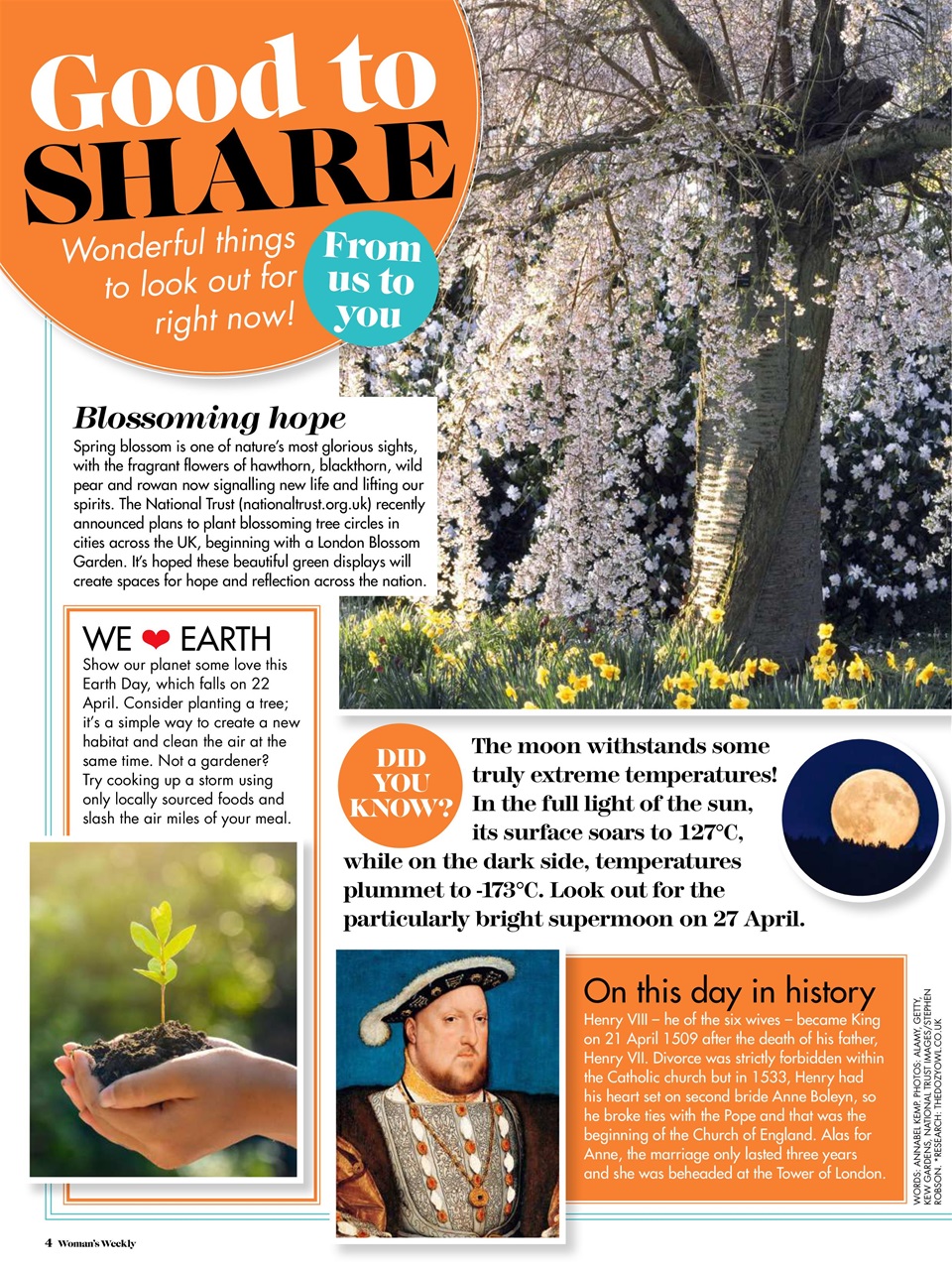 Woman's Weekly Preview Pages