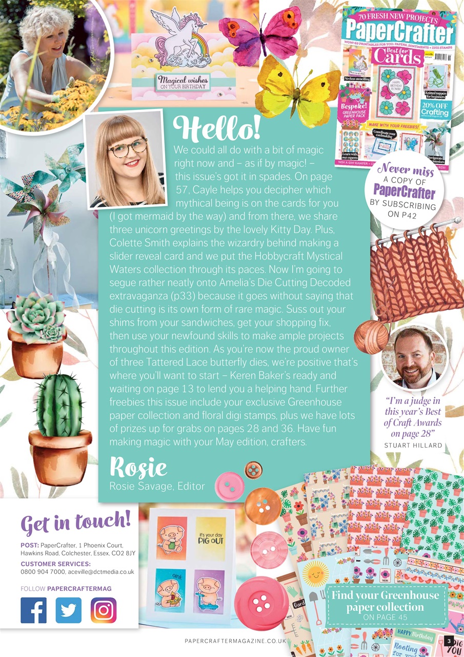 PaperCrafter Preview Pages