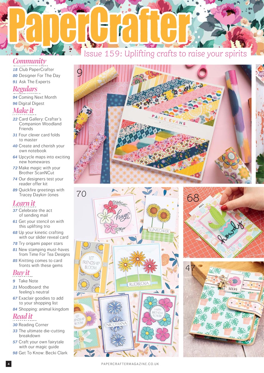 PaperCrafter Preview Pages