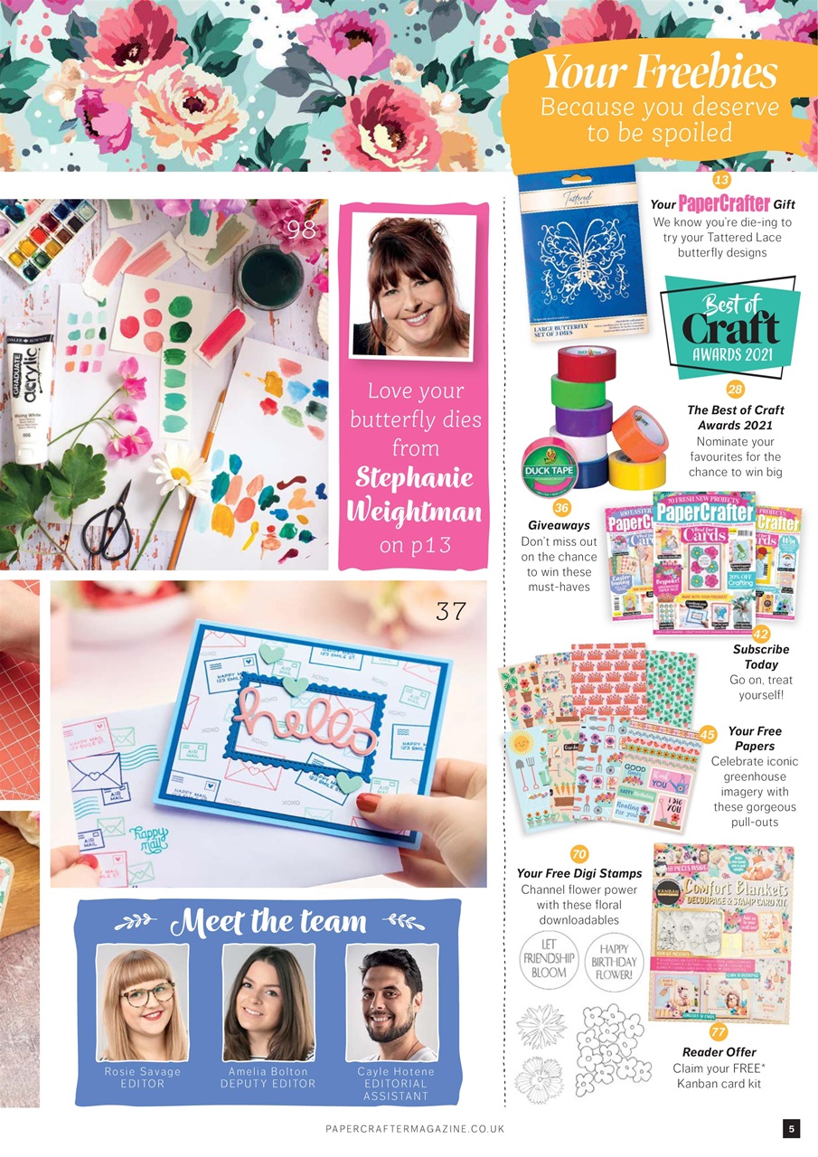 PaperCrafter Preview Pages