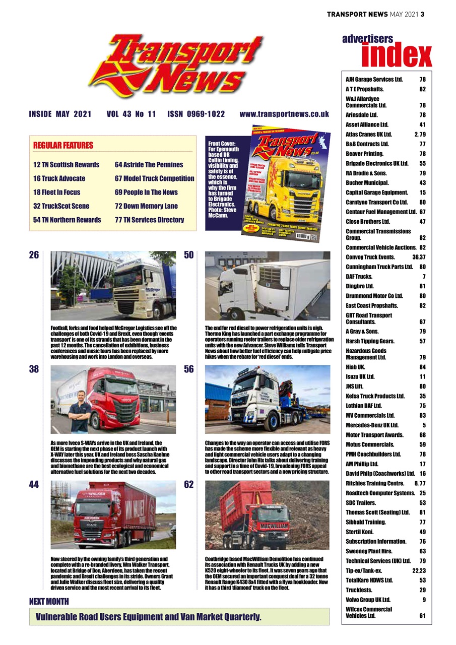 Transport News Preview Pages