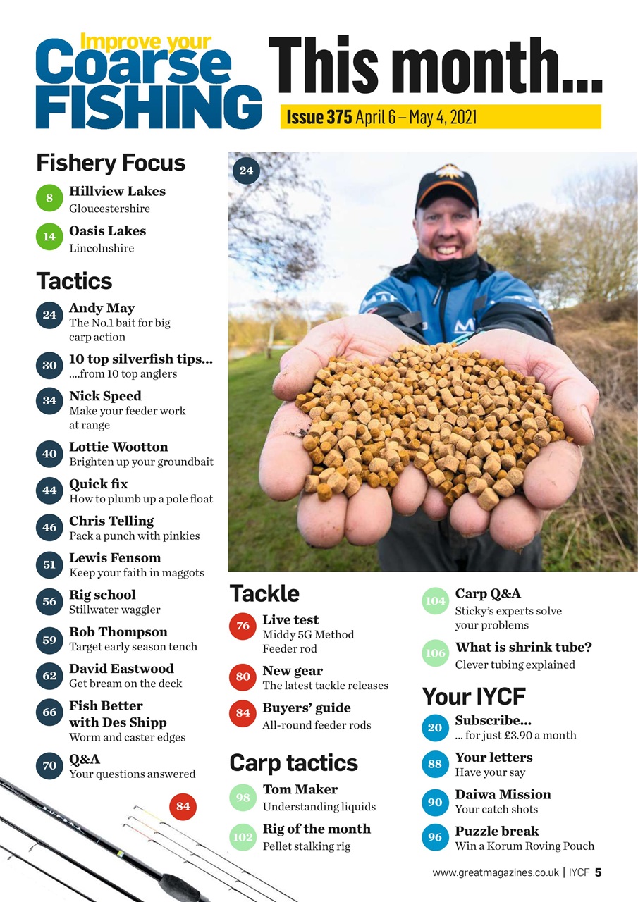 Improve Your Coarse Fishing Preview Pages