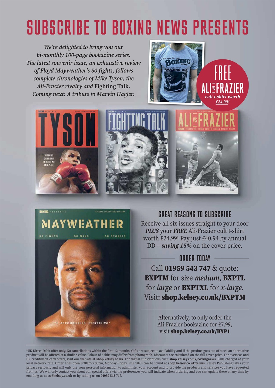Boxing News Magazine - April 1 2021 Back Issue