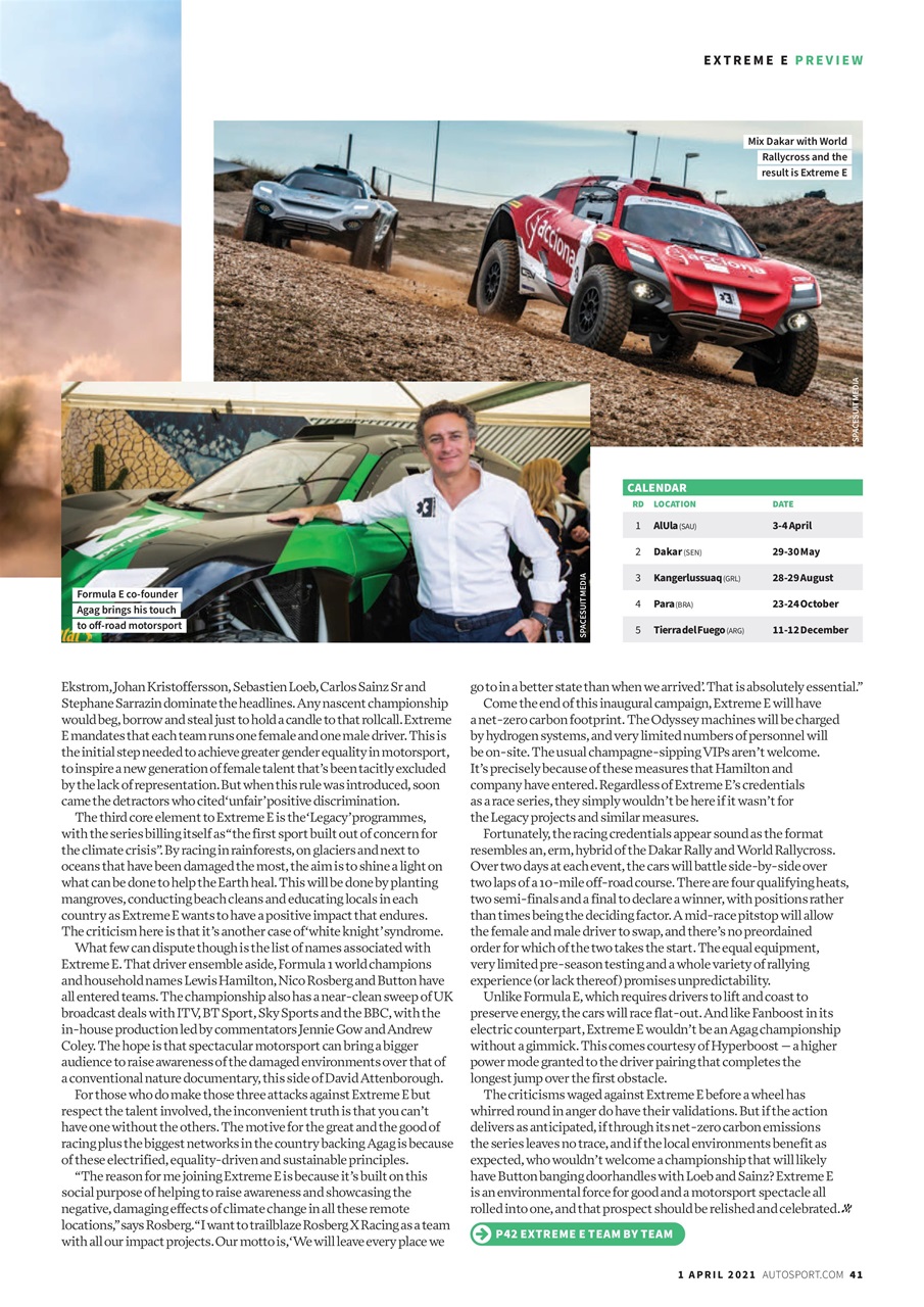 Autosport Preview Pages