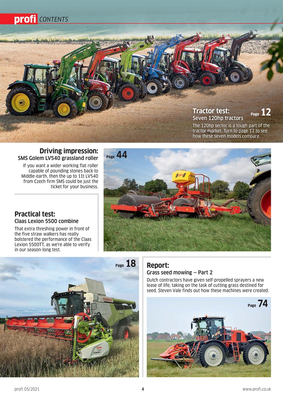Profi International Preview Pages