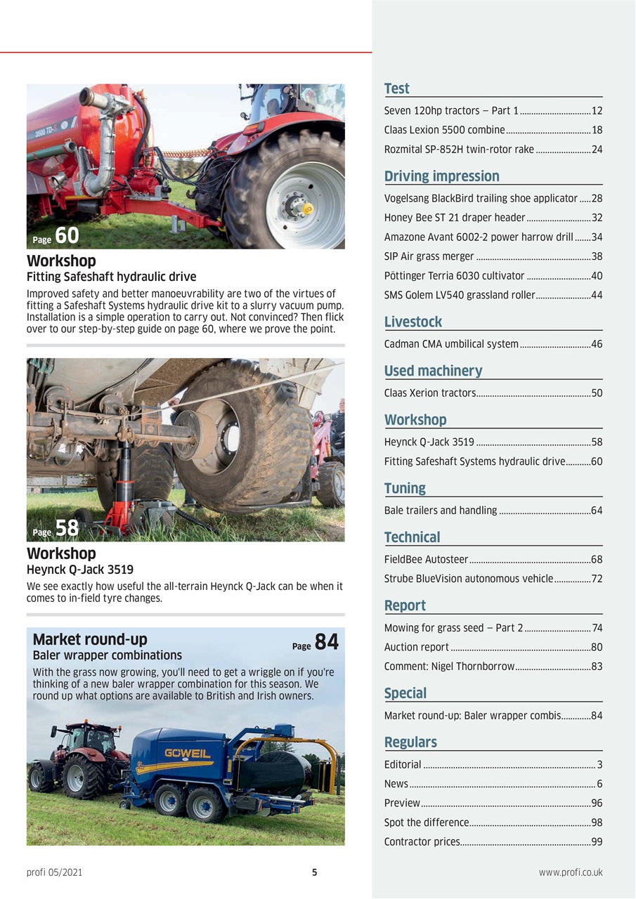 Profi International Preview Pages
