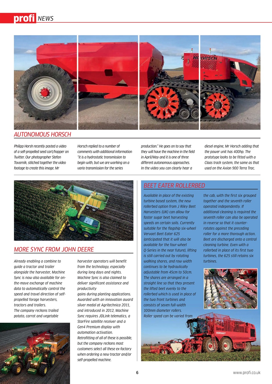 Profi International Preview Pages