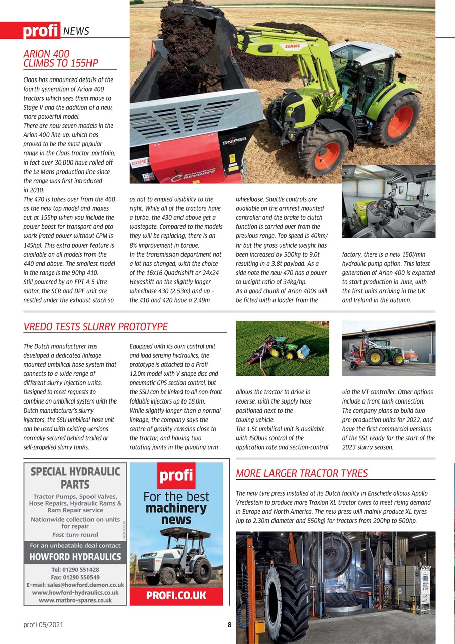 Profi International Preview Pages