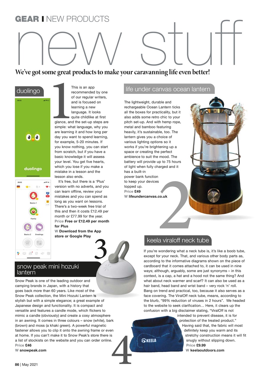 Caravan Magazine Preview Pages