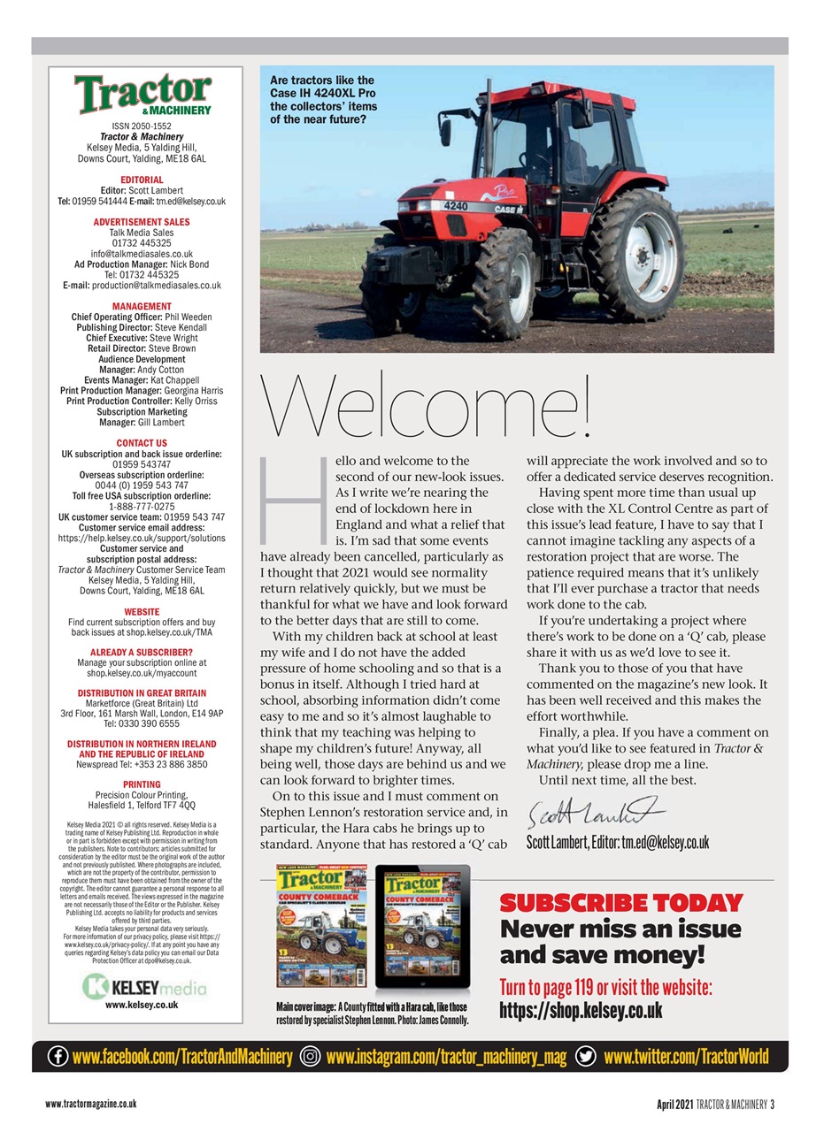 Tractor & Machinery Preview Pages