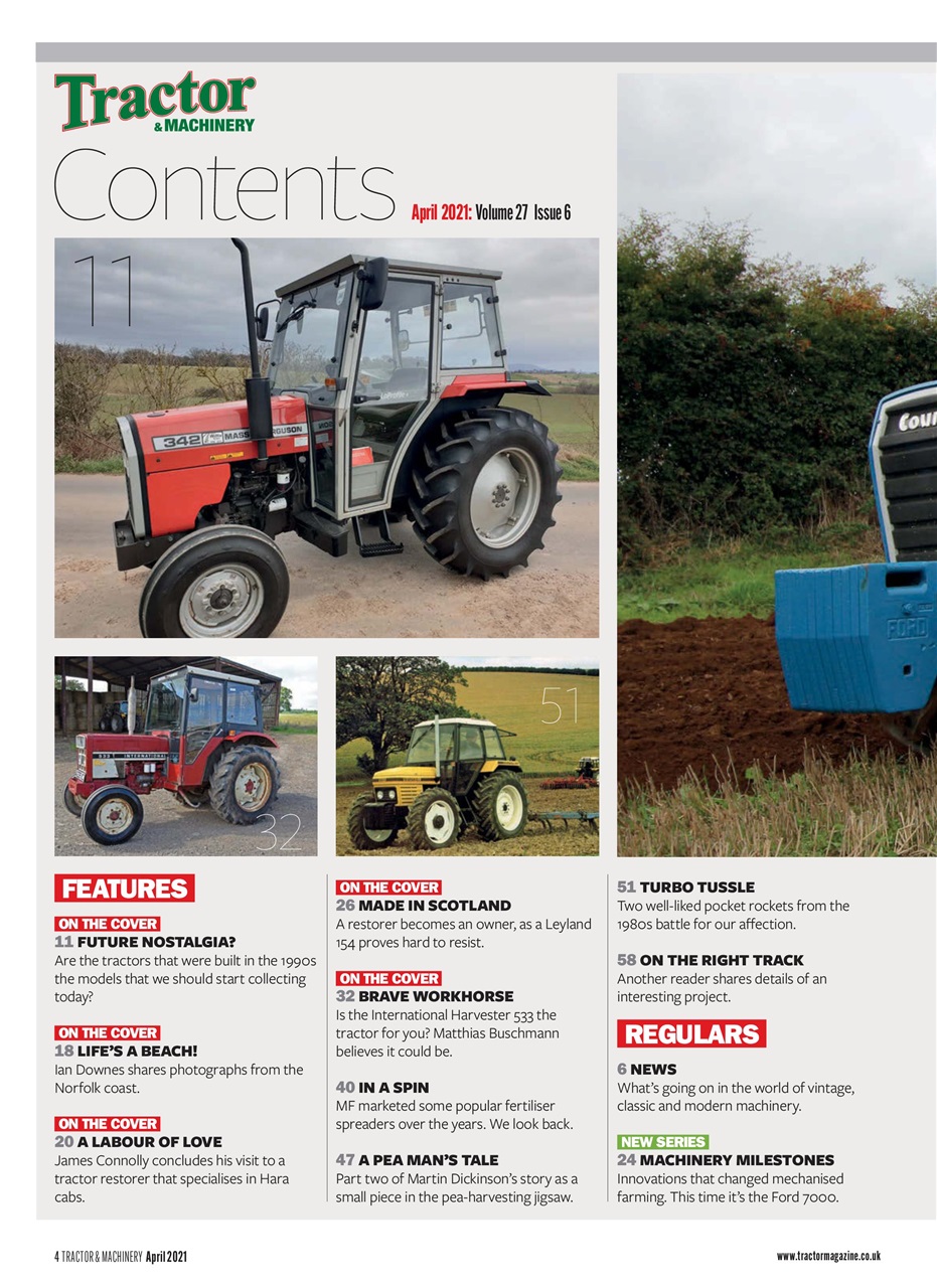 Tractor & Machinery Preview Pages