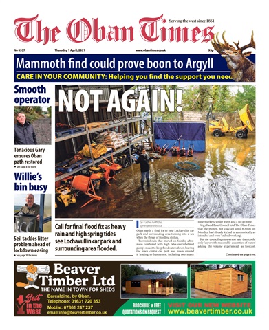 The Oban Times & Lochaber Times issue 1st April 2021