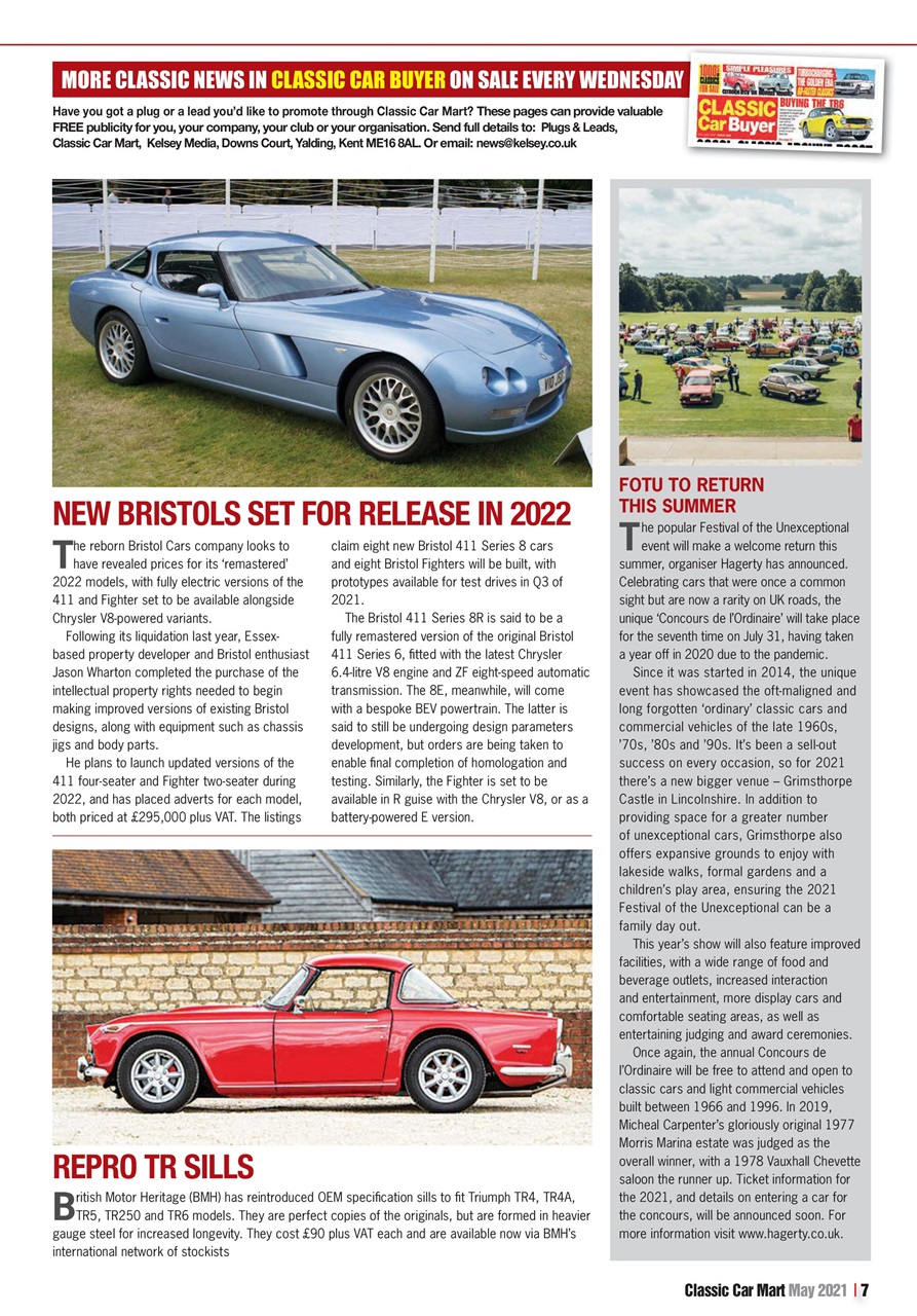 Classic Car Mart Preview Pages