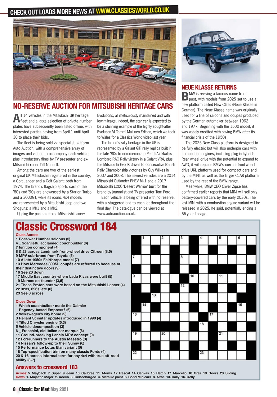 Classic Car Mart Preview Pages