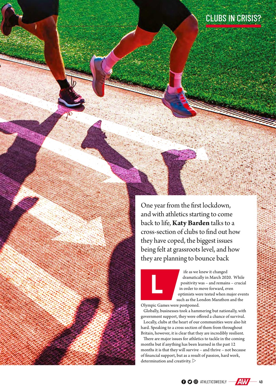 AW – Athletics Weekly Magazine Preview Pages