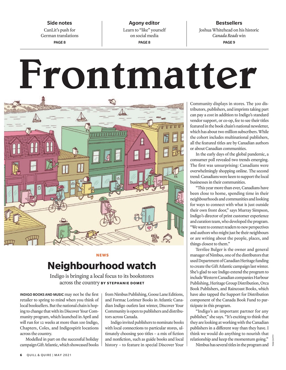 Quill & Quire Preview Pages