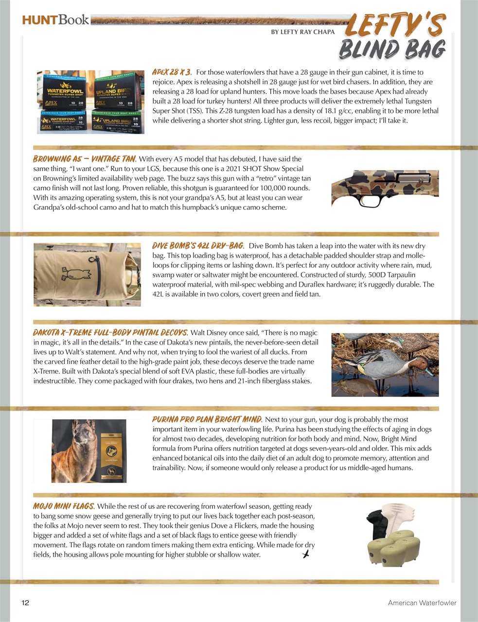 American Waterfowler Preview Pages