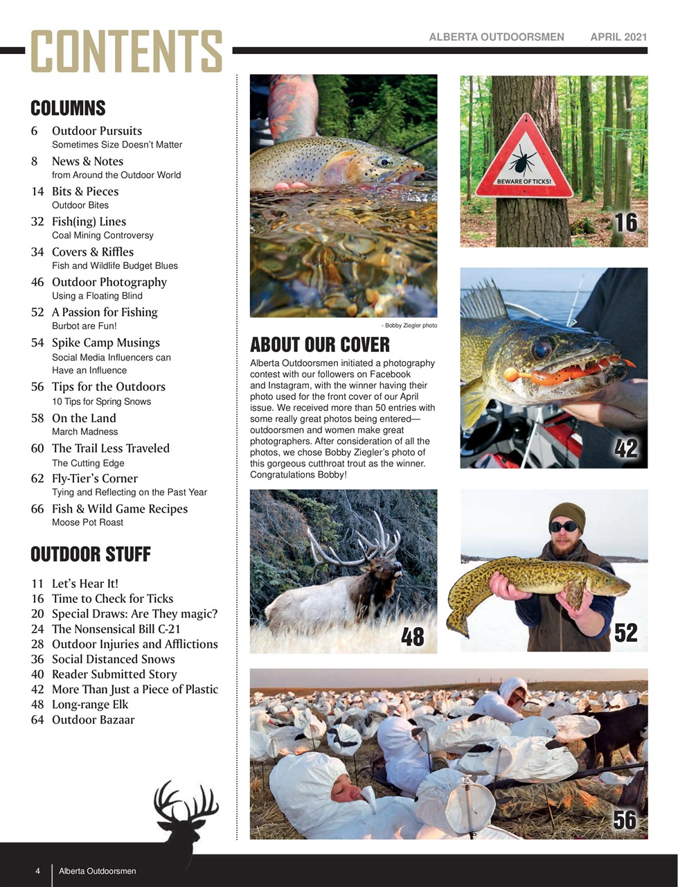 Alberta Outdoors Preview Pages