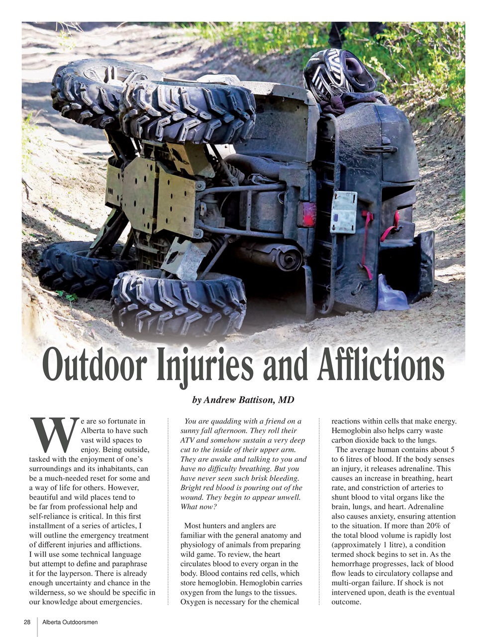 Alberta Outdoors Preview Pages